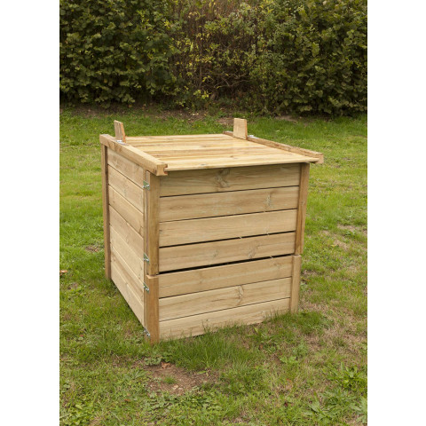 Composteur 650 litres en pin traité