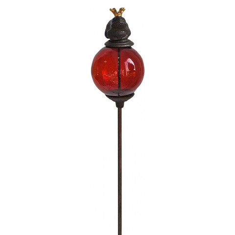 Tuteur boule en fonte grenouille - Couleur au choix