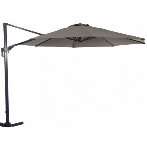 Parasol déporté en aluminium 350 cm vita - Couleur au choix