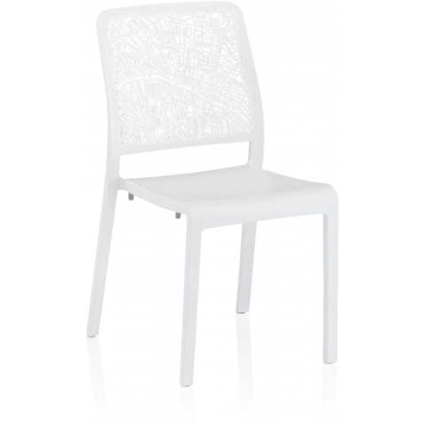 Chaise en résine plan de paris - Couleur au choix