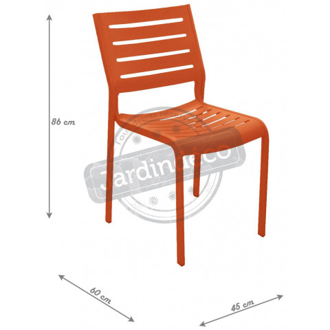 Chaise de jardin design belhara
