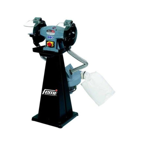 Touret femi 198/m - 1100 w triphasé - ø 200x30x20 mm - meule comprise - 8005532