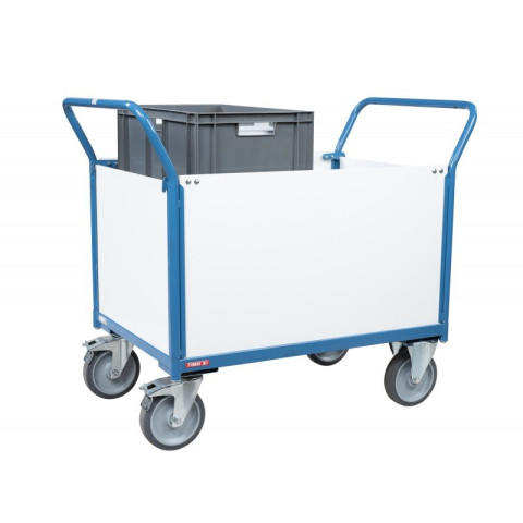 Chariot niveau constant PVC, 1200 x 800 mm, 100 kg