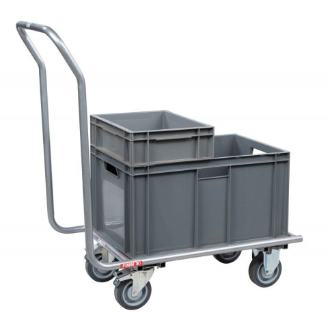 Chariot dossier fixe plateau médium roues TPE 250 kg