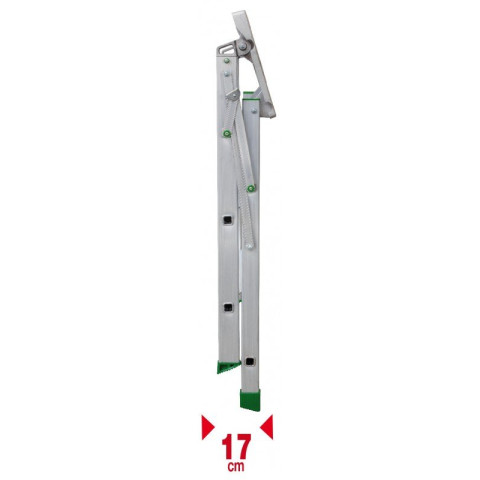 Marchepied aluminium repliable 4 marches 150 kg