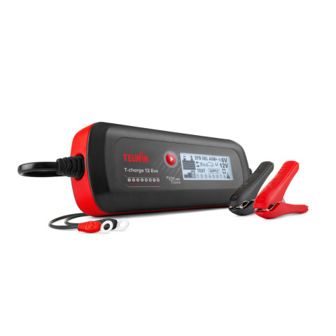 Chargeur de batterie T-Charge 12 EVO - 6V/12V - TELWIN - 807578