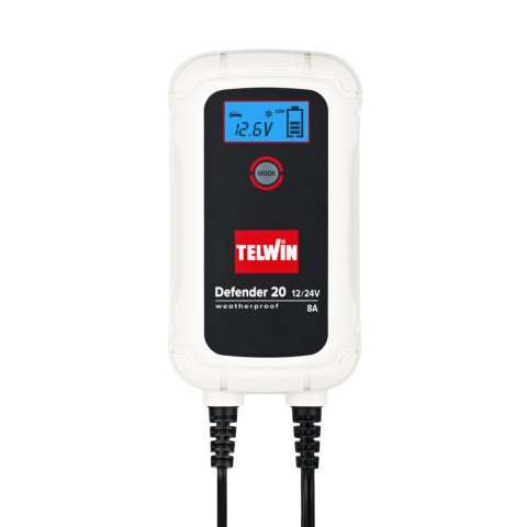 Chargeur de Batterie Defender 20 - 12V/24V - TELWIN - 807608