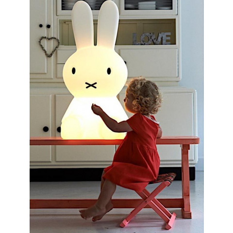 Lampe veilleuse led miffy original hauteur 80cm