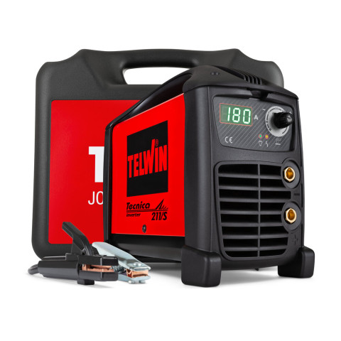 Poste à souder Inverter Technica 211/S - 230 V - Accessoires + Mallette - TELWIN - 816236