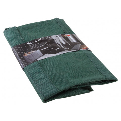 Sac à bûches en jute