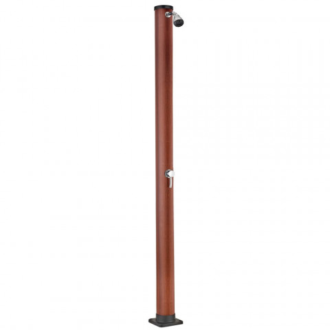 Gre Douche solaire Aspect de bois PVC 20 L AR1020W