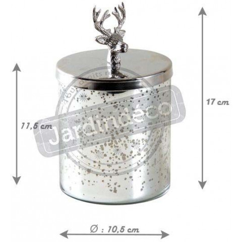 Bougie parfum vanille cerf