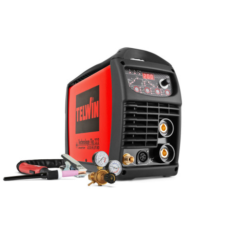 Poste à souder Inverter TIG - Technology TIG 222 AC/DC - 230V - + ACC - TELWIN - 852054