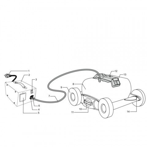 Ubbink Robot de piscine Robotclean 1 7504623