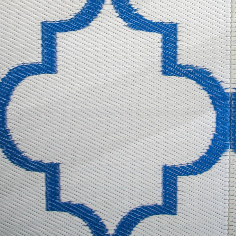 Tapis d'extérieur chill mat casablanca 2,7x2 m bleu