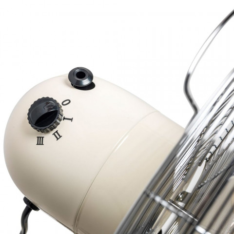 Bestron ventilateur sur pied 45 cm 50 w blanc cassé afs45re