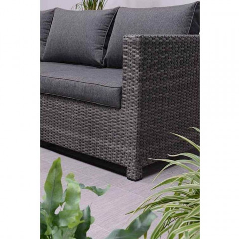 Garden impressions jeu de canapé 10 pcs rudesheim gris foncé 03670gy