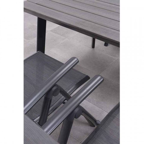Garden impressions chaise de jardin inclinable limone gris 07220gt