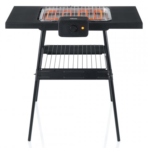 Barbecue électrique de table avec support bq-2870 noir 2000 w