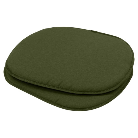 Coussins de siège panama 2 pcs 39x36 cm - Couleur au choix