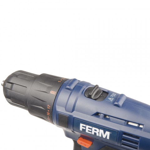 Ferm perceuse sans fil cdm1118 12 v 1,5 ah li-ion