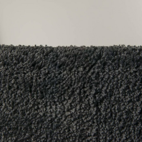 Tapis de bain angora 70x140 cm gris