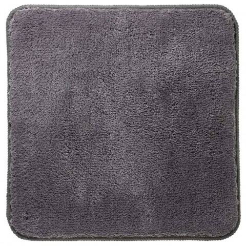 Tapis de bain angora 60x60 cm gris