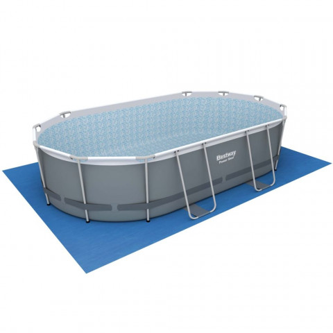 Bestway ensemble de piscine ovale power steel 488x305x107 cm 56448