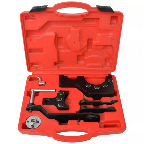 Vidaxl kit d'outils de calage de moteur diesel vag 2,5/4,9d/tdi pd 8 pièces