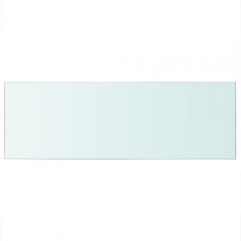 Panneau pour étagère verre transparent 70 x 25 cm helloshop26 2702195/2