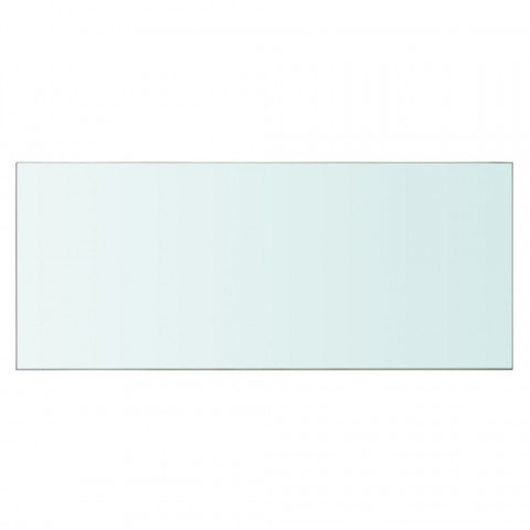 Panneau pour étagère verre transparent 70 x 30 cm helloshop26 2702196/2