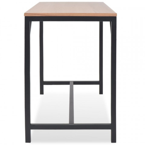 Vidaxl table console frêne 119 x 53 x 79 cm
