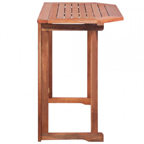 Table de bistro 90x50x75 cm bois d'acacia massif