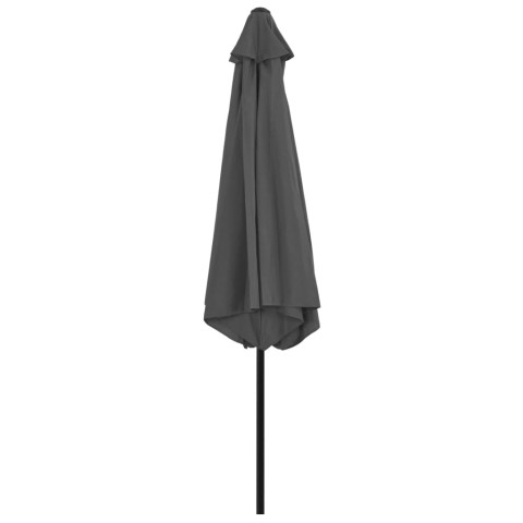 Parasol d'extérieur avec poteau en métal 300 cm - Couleur au choix