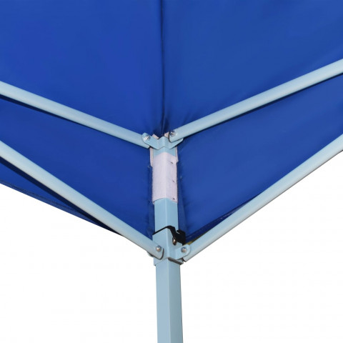 Vidaxl tente de réception pliable 3x9 m bleu