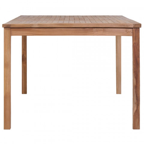 Table de jardin 200x100x77 cm bois solide de teck