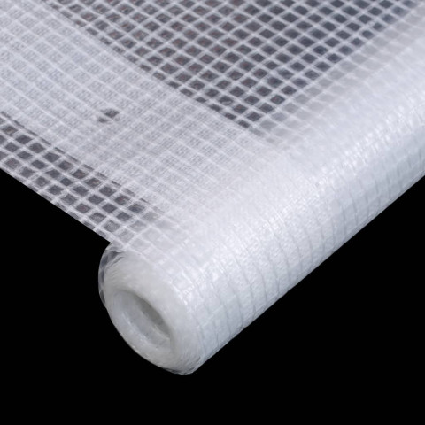 Bâche polyvalente et robuste 260 g/m² 2 x 5 m blanc