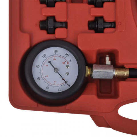 Vidaxl kit outil testeur moteur et pression d'huile