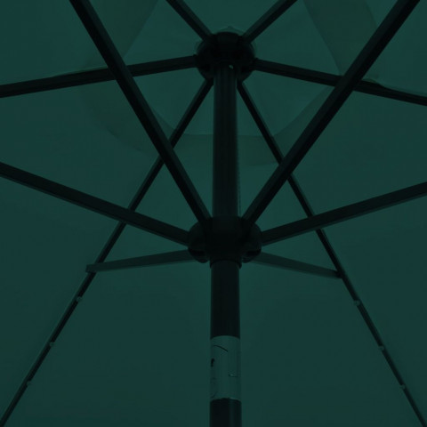 Vidaxl parasol en porte-à-faux 3 m vert