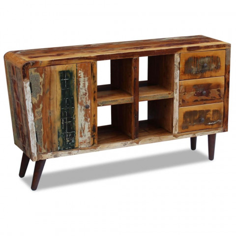 Vidaxl buffet bois de récupération massif 150 x 40 x 86 cm