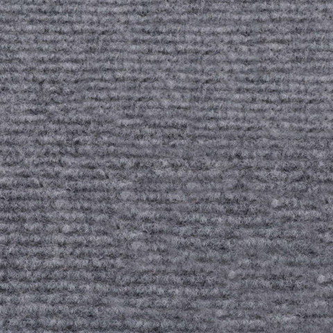 Tapis strié pour exposition 1,2x10 m gris