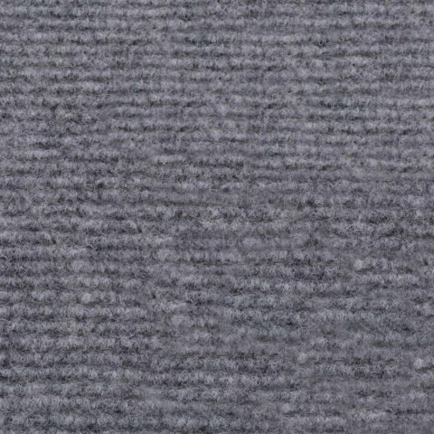 Tapis strié pour exposition 1,2x15 m gris