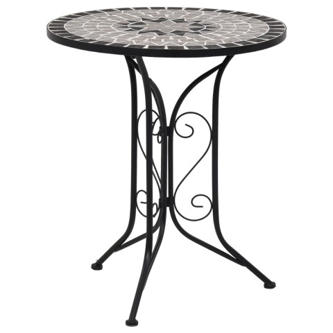 Mobilier de bistro 3 pcs mosaïque carreau céramique - Couleur au choix