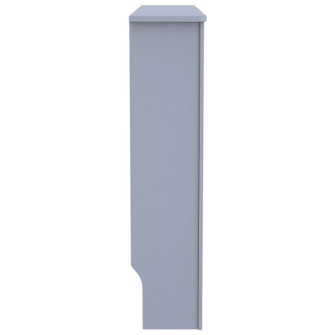 Cache-radiateur anthracite 112x19x81,5 cm mdf