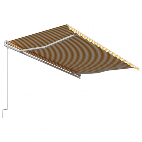 Auvent rétractable automatique 400x300 cm - Couleur au choix