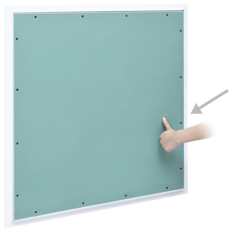 Panneau d'accès cadre en aluminium plaque de plâtre 700x700 mm
