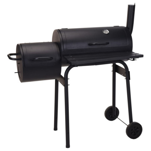 Barbecue fumoir noir