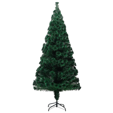 Sapin de Noël artificiel avec support Vert 180 cm PVC