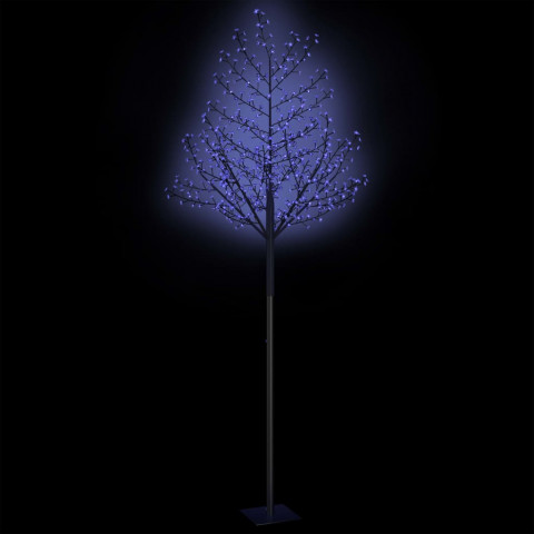 Sapin de Noël 600 LED bleues Cerisier en fleurs 300 cm