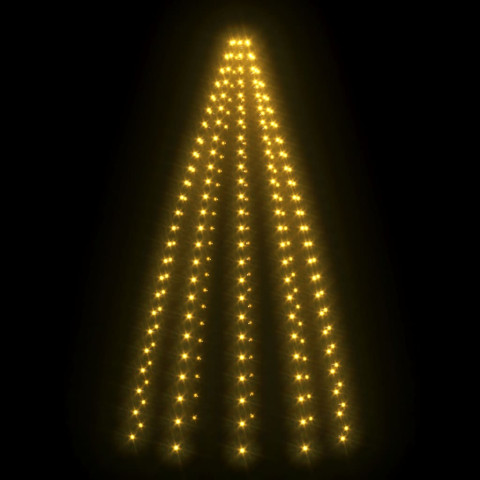  Guirlande lumineuse filet d'arbre de Noël 250 LED 250 cm
